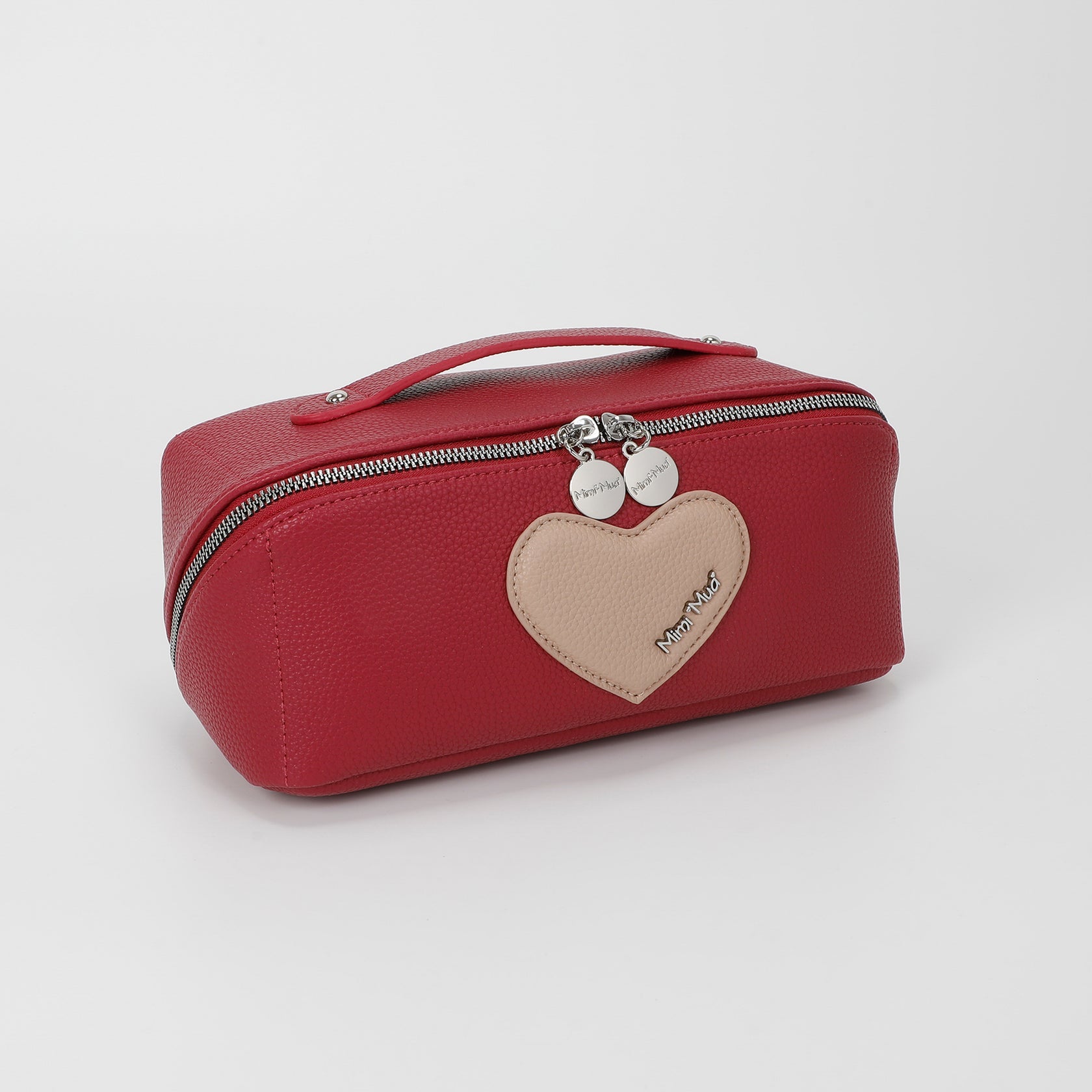 🖤 Beauty Case 3 Pezzi con Cuore – Mimimua