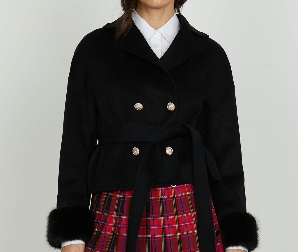 🧥 Cappotto corto Relish – San Paolo (Nero)