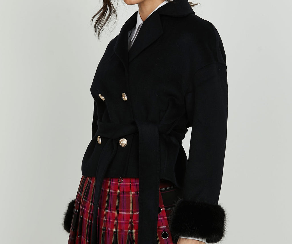 🧥 Cappotto corto Relish – San Paolo (Nero)