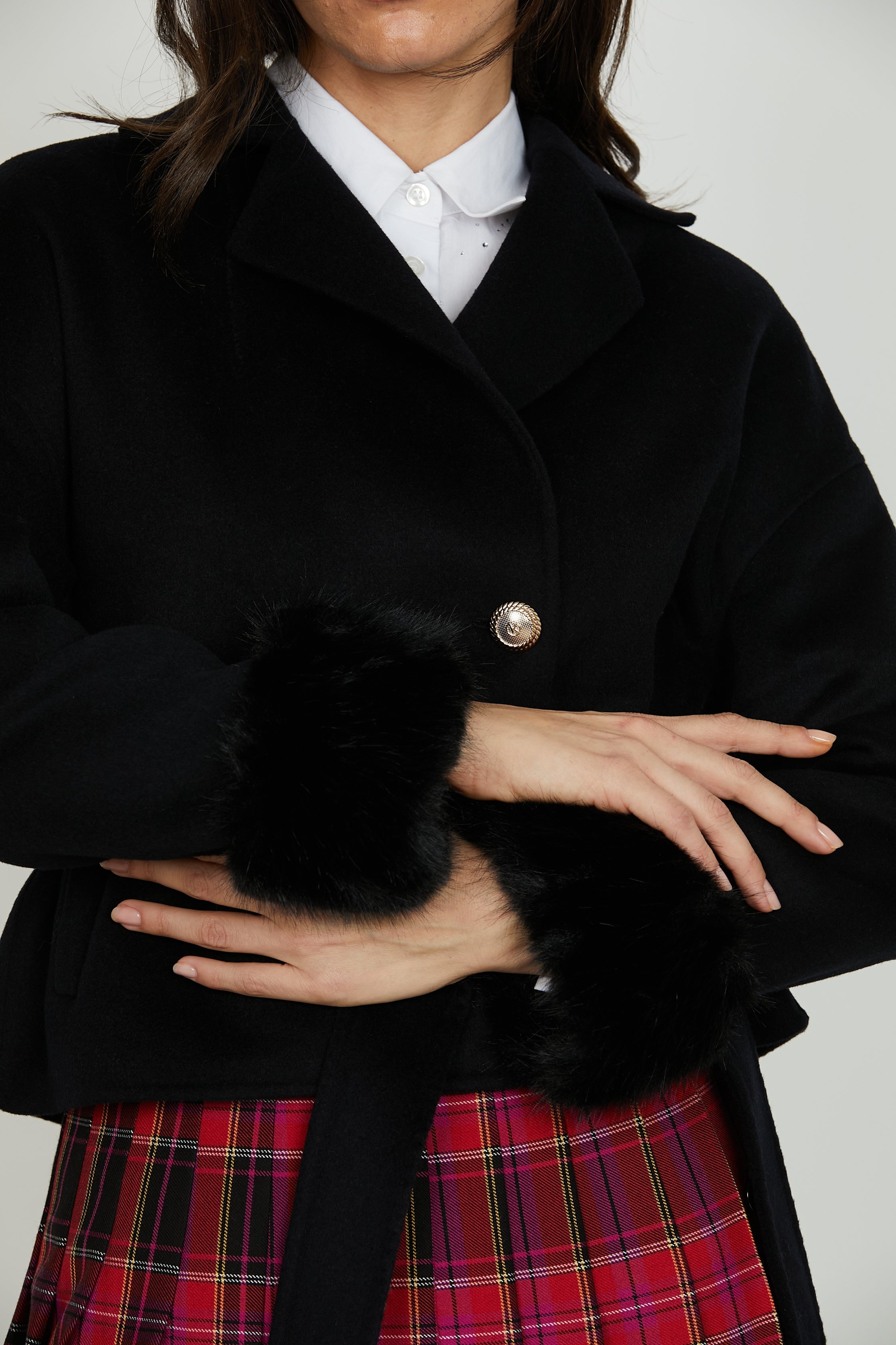 🧥 Cappotto corto Relish – San Paolo (Nero)